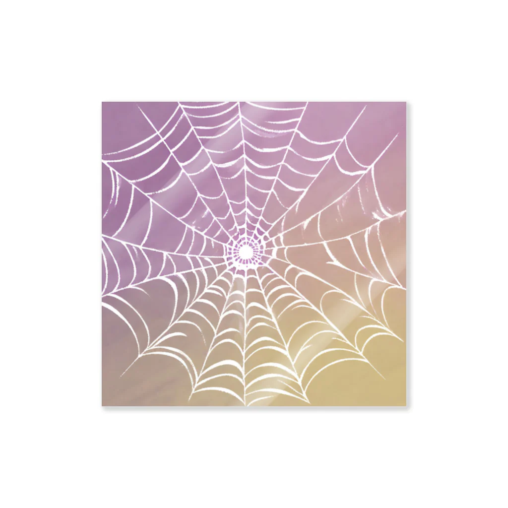 　Mtスペースの#蜘蛛の巣 Sticker