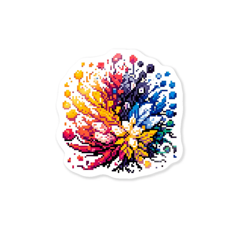 PiXΣLの4 colors / type.3 Sticker