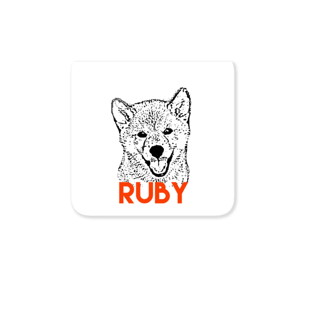 risacanのRUBY ステッカー