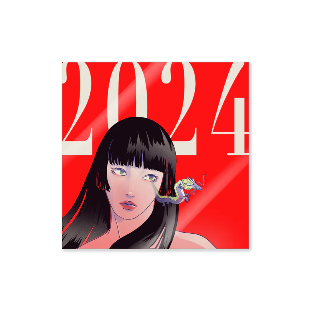 Linussの2024子 Sticker