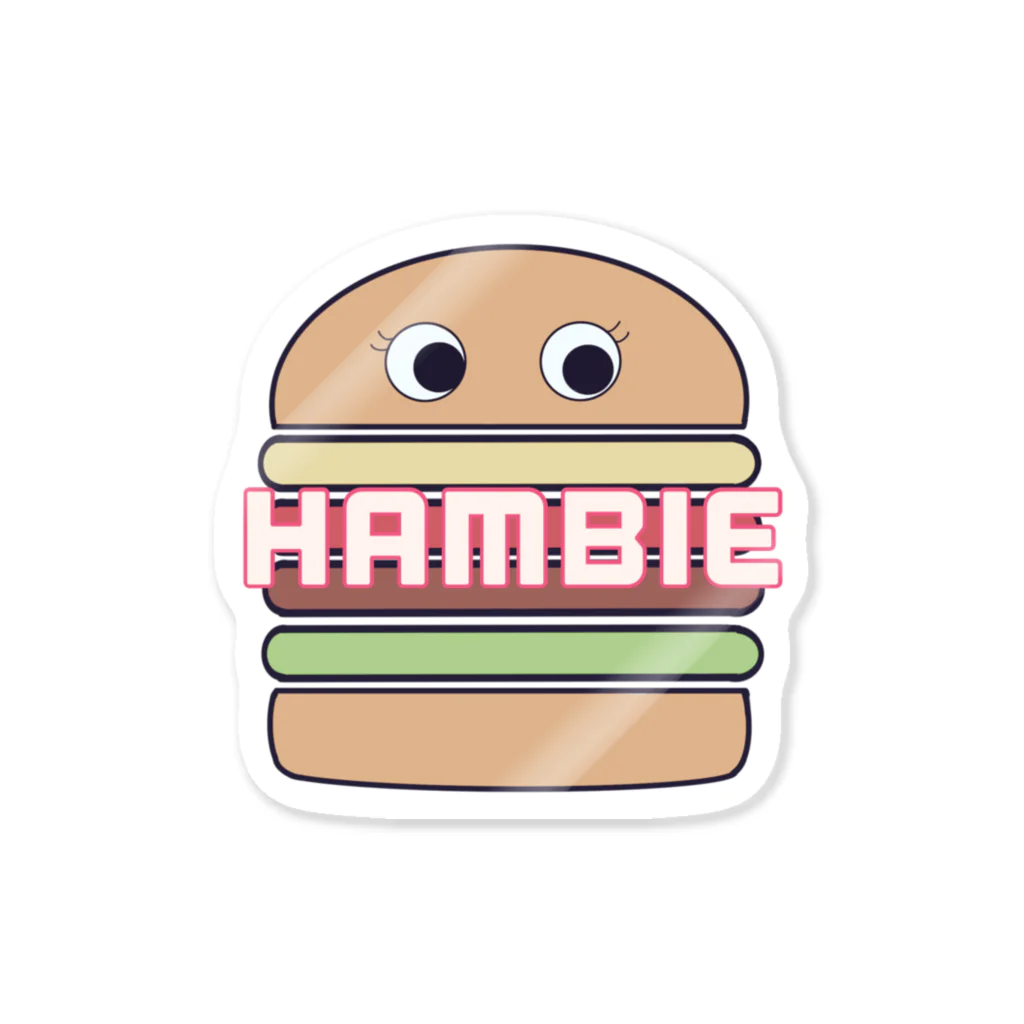 charlolの🍔ハンビーちゃん ステッカー