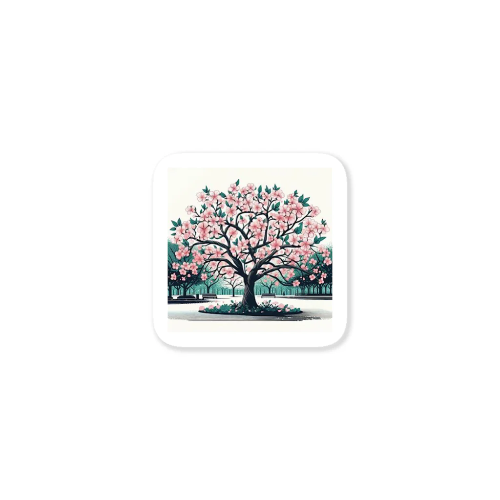 TTT8180の桜 Sticker