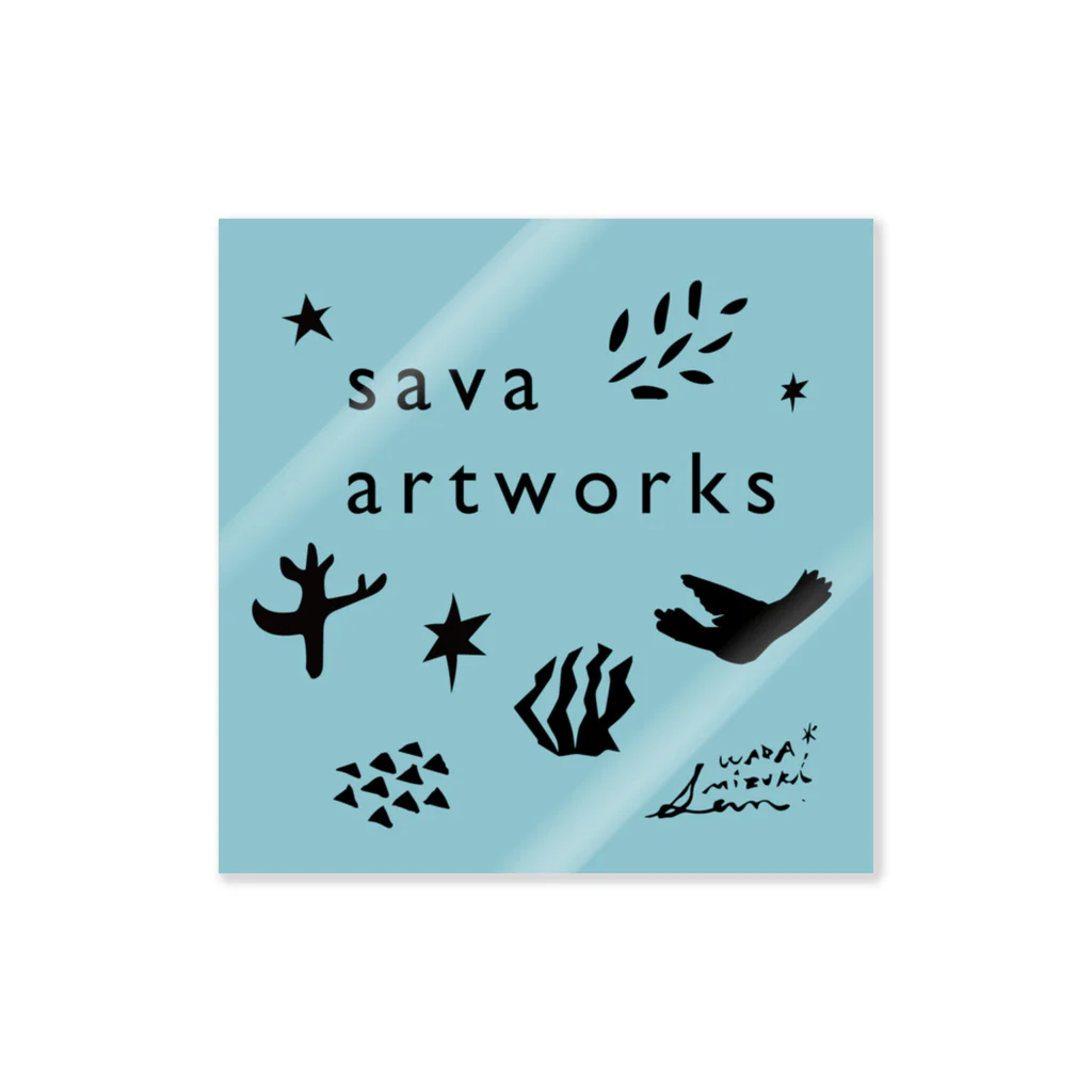 savaのsava artworks Sticker
