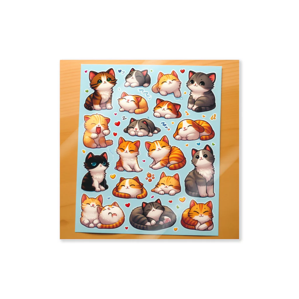 gadjmptwのかわいい仔猫のグッズ Sticker