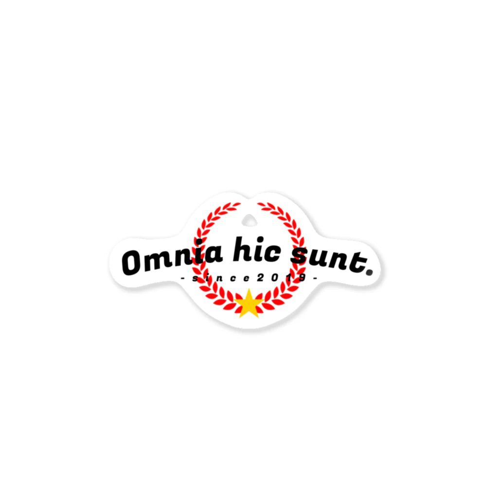 Omnia hic sunt. のOmnis hic sunt. ステッカー