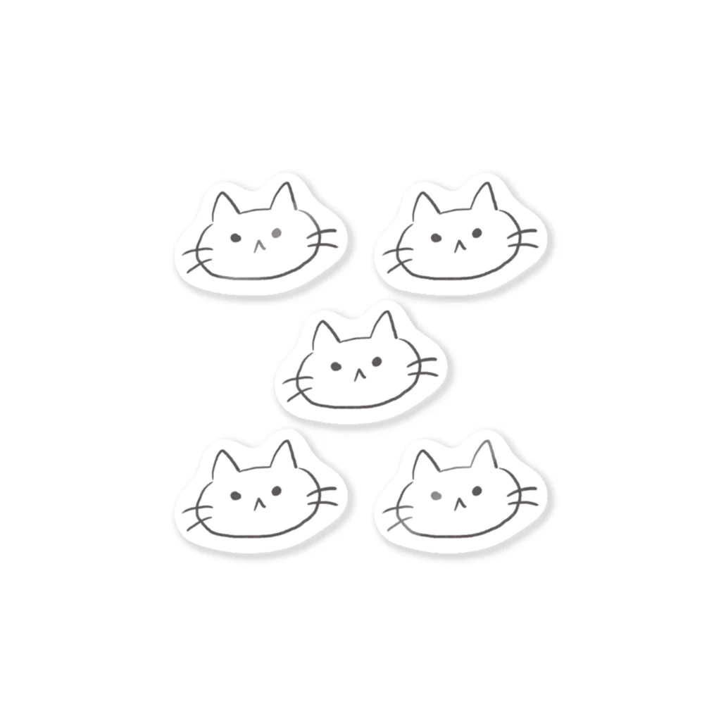 臆猫屋のねこプレーン風味 Sticker