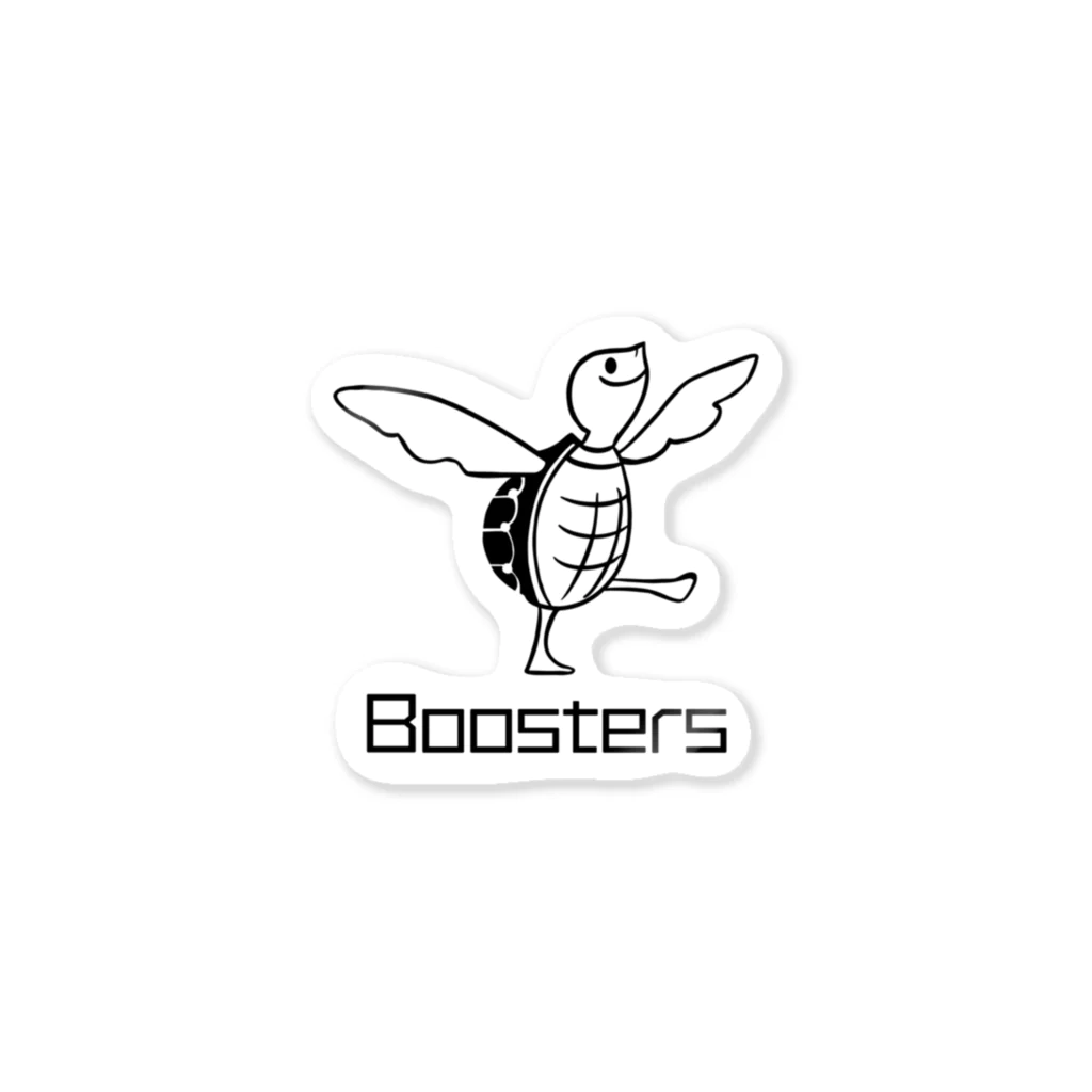 Boostersのブースト亀 ステッカー