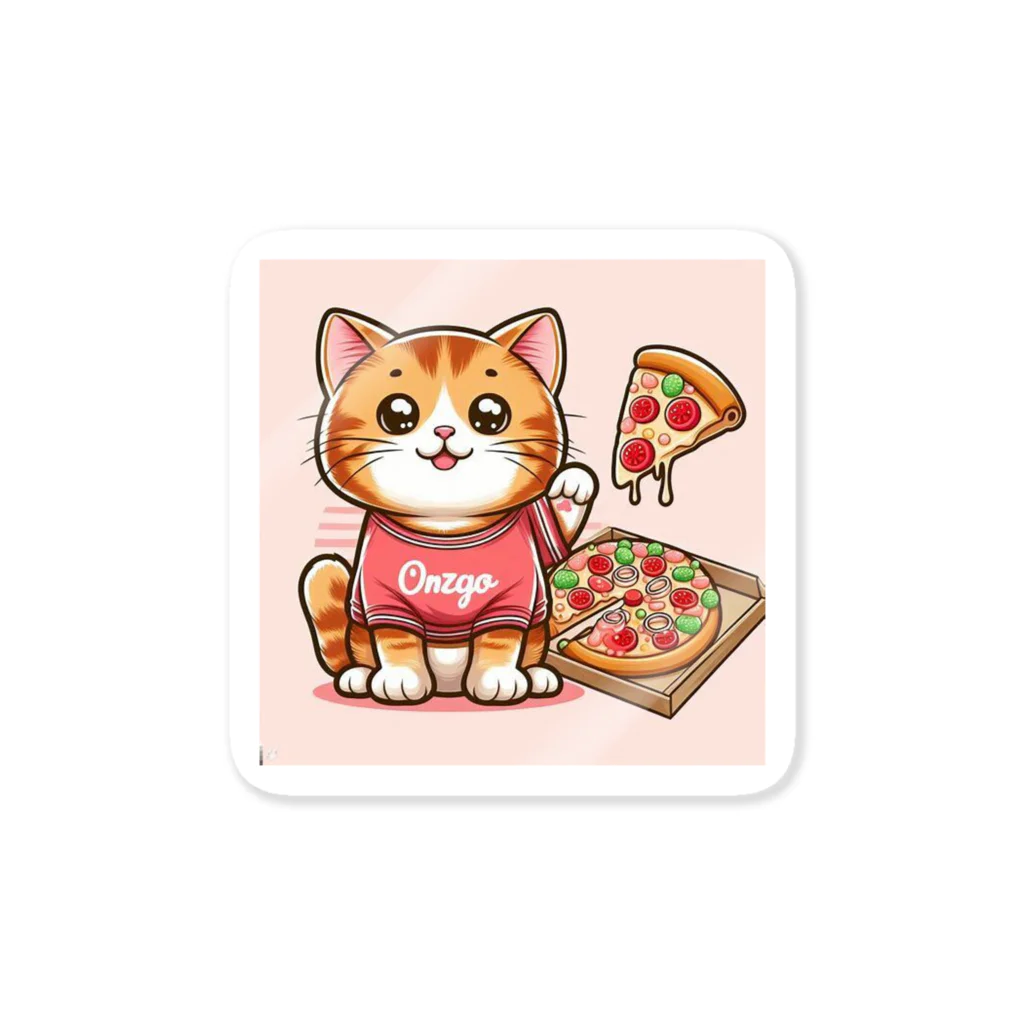 いろいろTOSIVOのピザでも食っとけや！ねこピザパーティーの開催です Sticker
