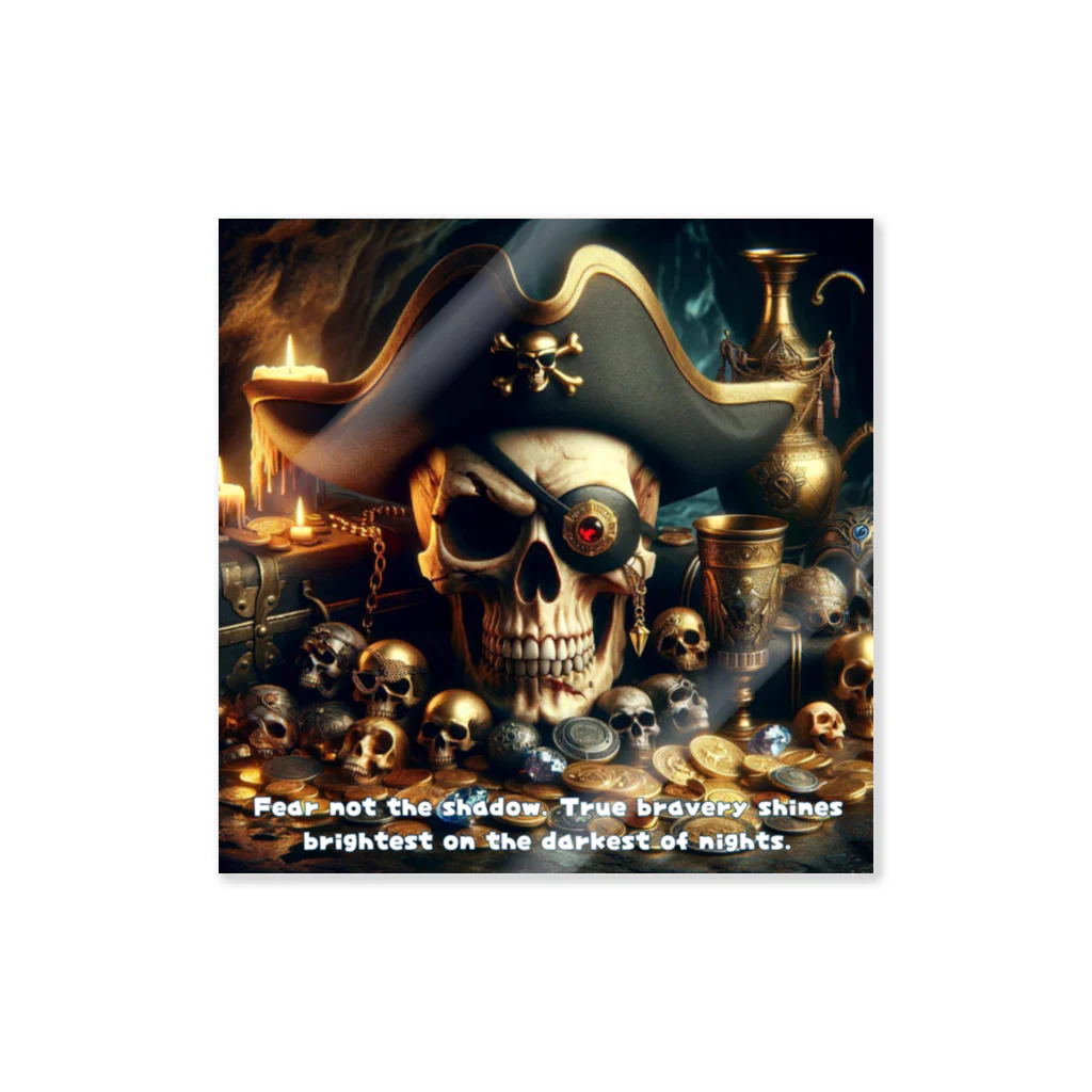 NikuQAIのShadowed Treasures: The Pirate's Legacy Sticker