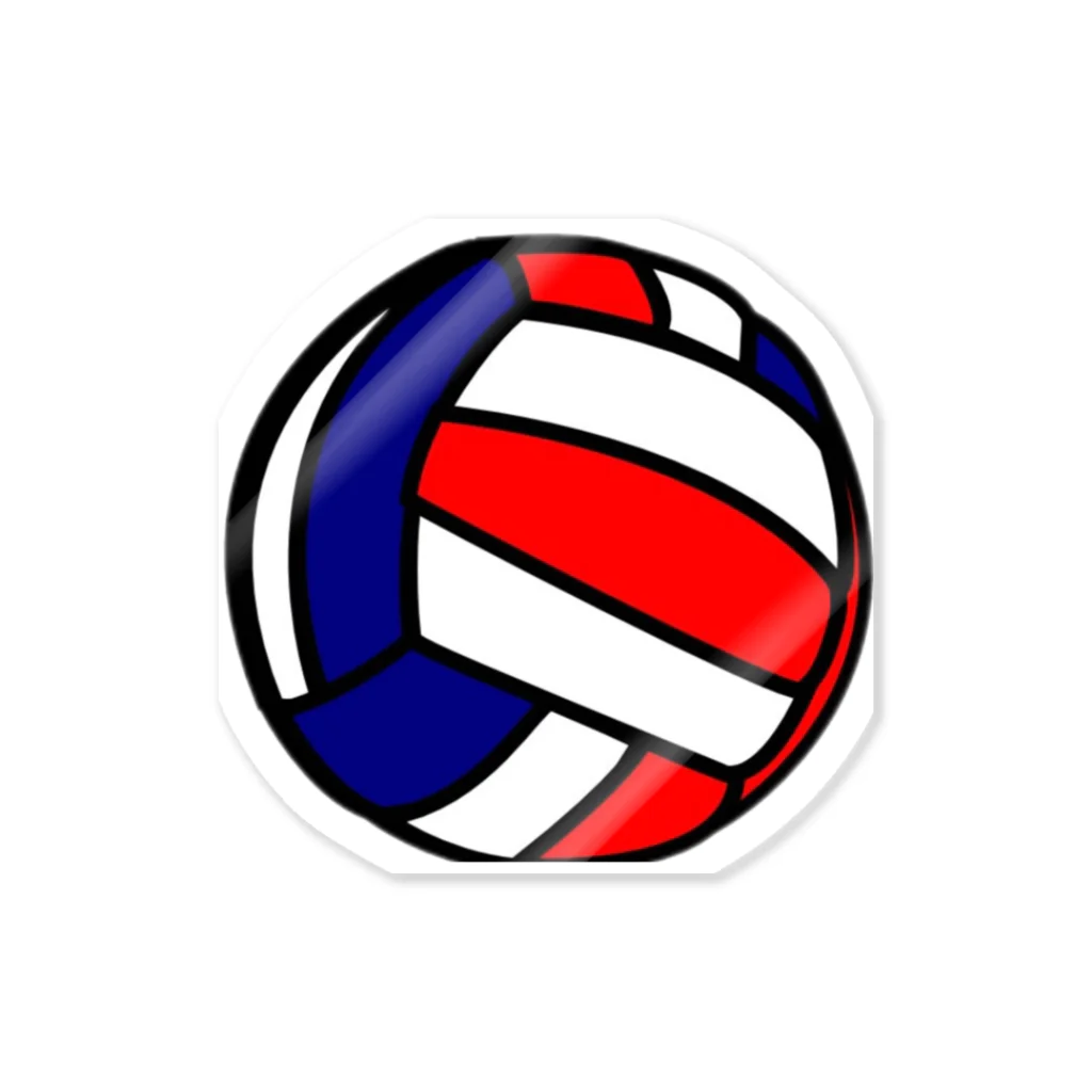 【volleyball online】の「一人のために全員が頑張る」 Sticker