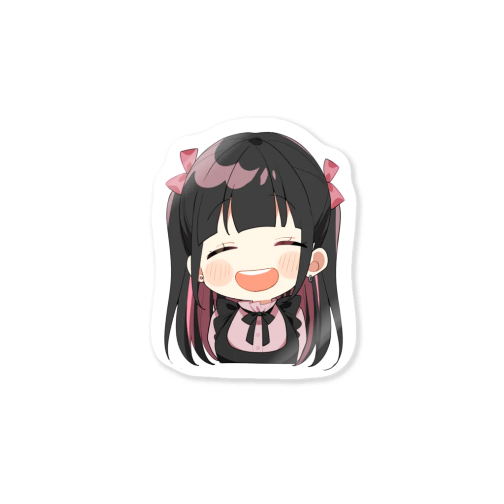 ホットケーキおいしいのりぼんちゃんステッカー① Sticker