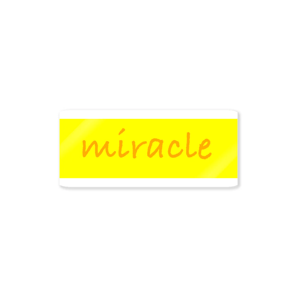 caprice17のmiracle ステッカー