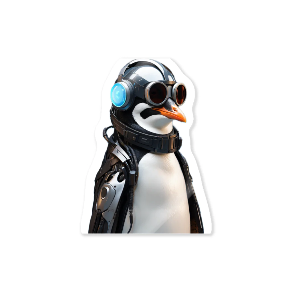 YASU_Createrのサイバーペンギン ステッカー