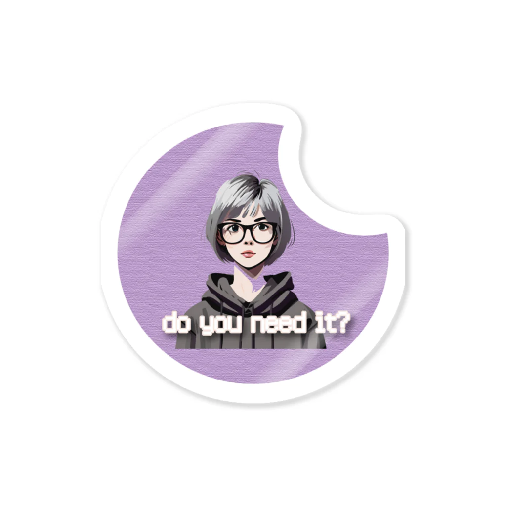 hollow-774のDo you need it? Sticker