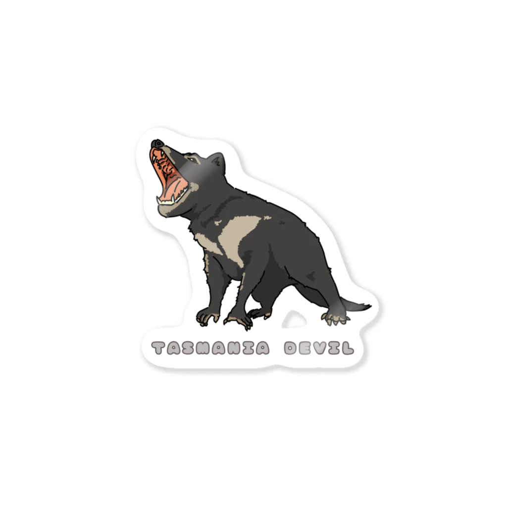 絶滅危惧種リストのタスマニアデビル Sticker