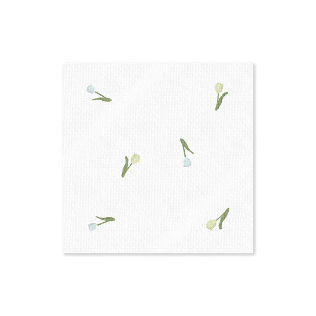 rilybiiの**pale color , tulip pattern . Sticker