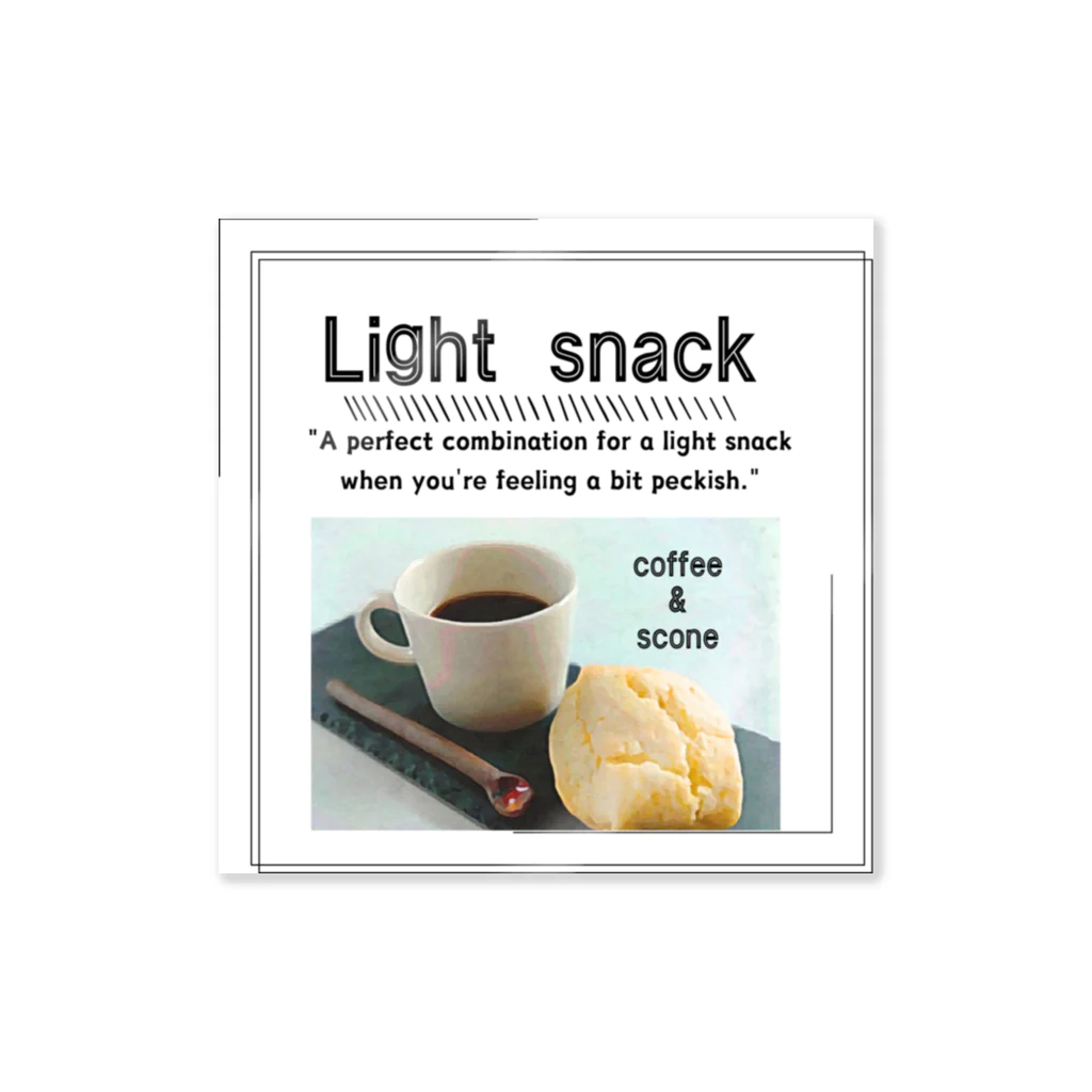 rokkakukikakuのLight　snack Sticker