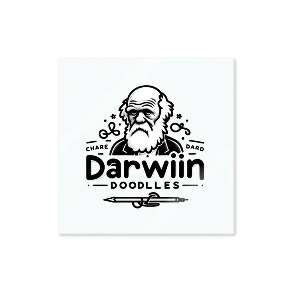 DarwinDoodlesのDarwinDoodles Sticker