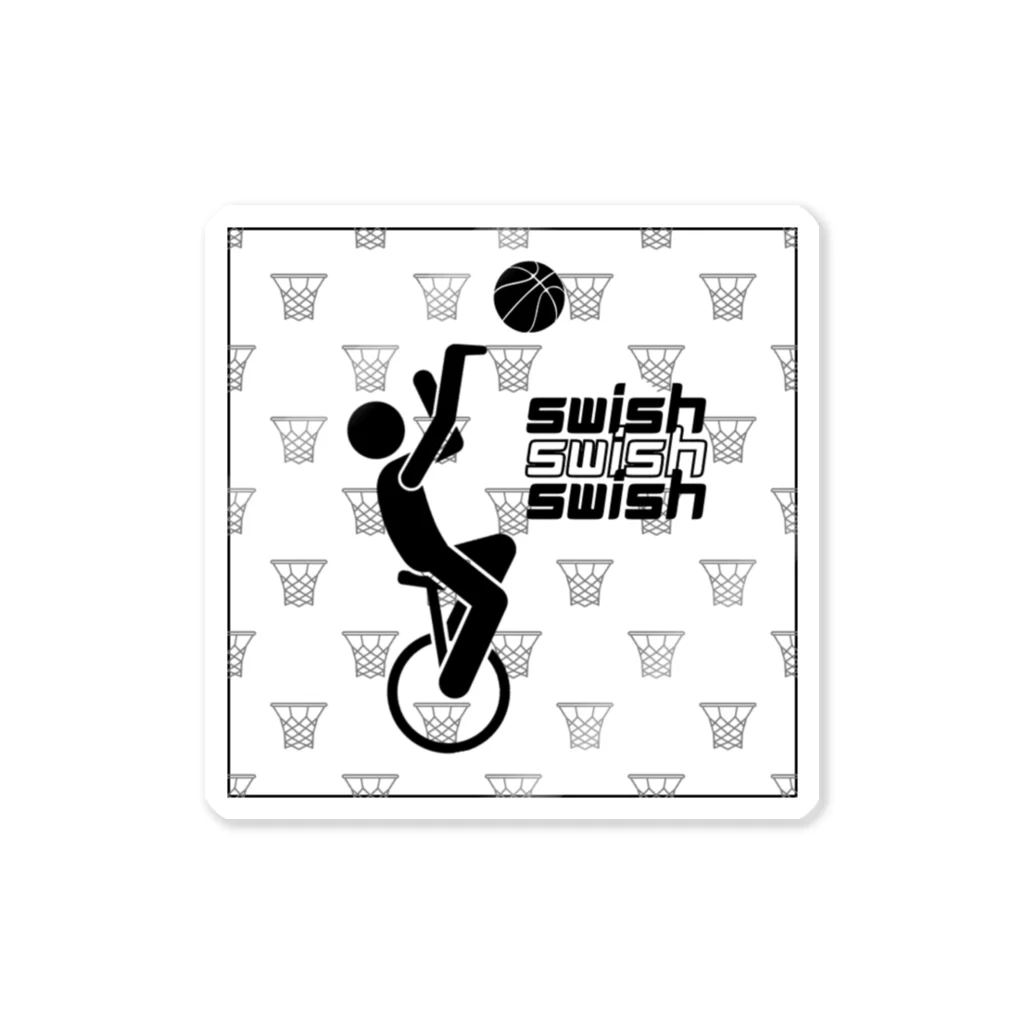 360°clubのswish ステッカー