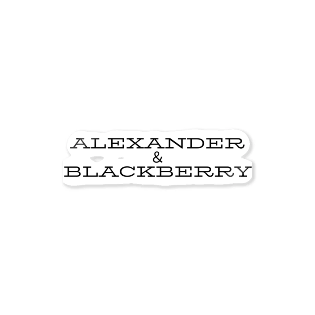 RS JAPANのAlexander ＆BlackBerry Sticker