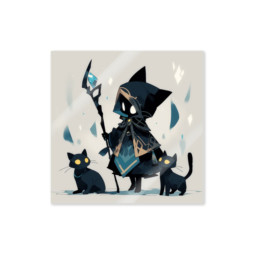 ファンタジー屋の猫と魔術師 Sticker