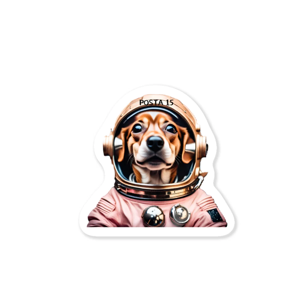 POSTA15の宇宙冒険隊　レオ Sticker