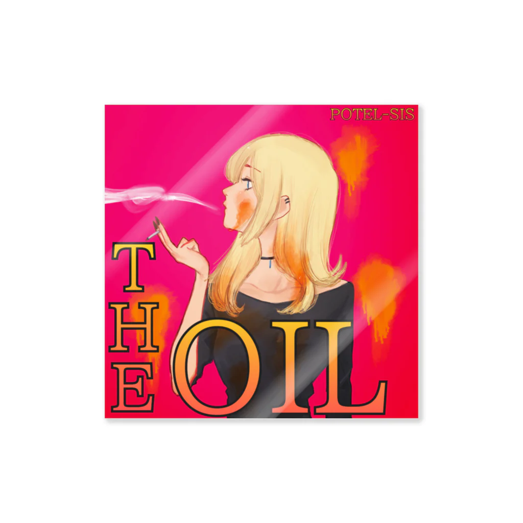 POTEL-SISのTHE OIL （ジ・オイル）グッズ Sticker