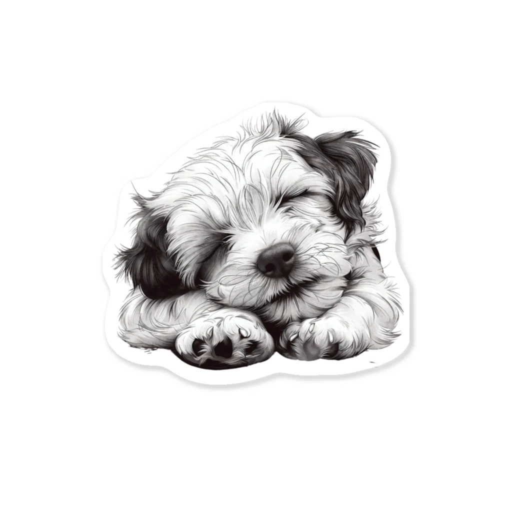 ゆめみるあにまるのdreaming puppy Sticker