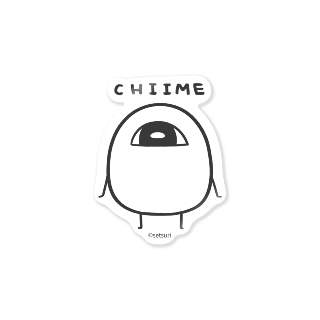 CHIIME SHOPのSIMPLE CHIIME ステッカー