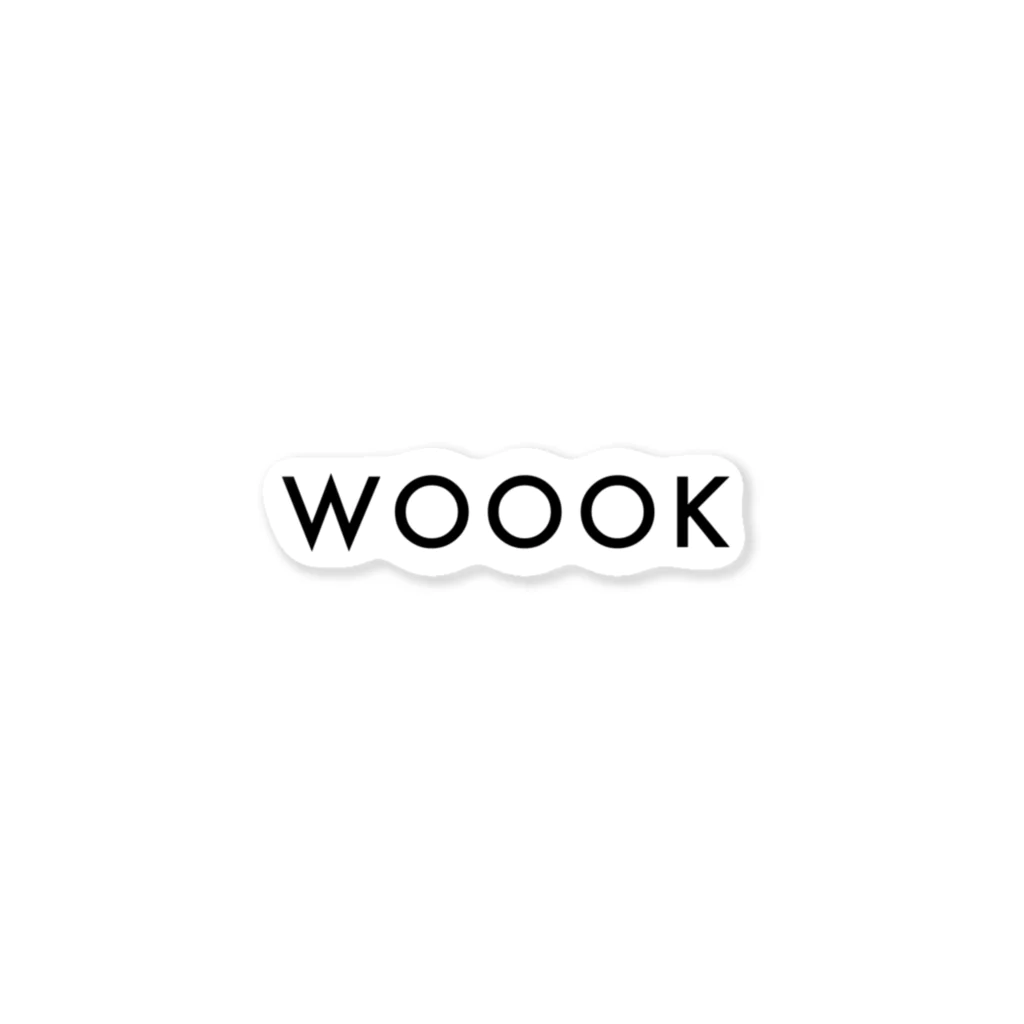 WOOOKのWOOOK - simple ステッカー