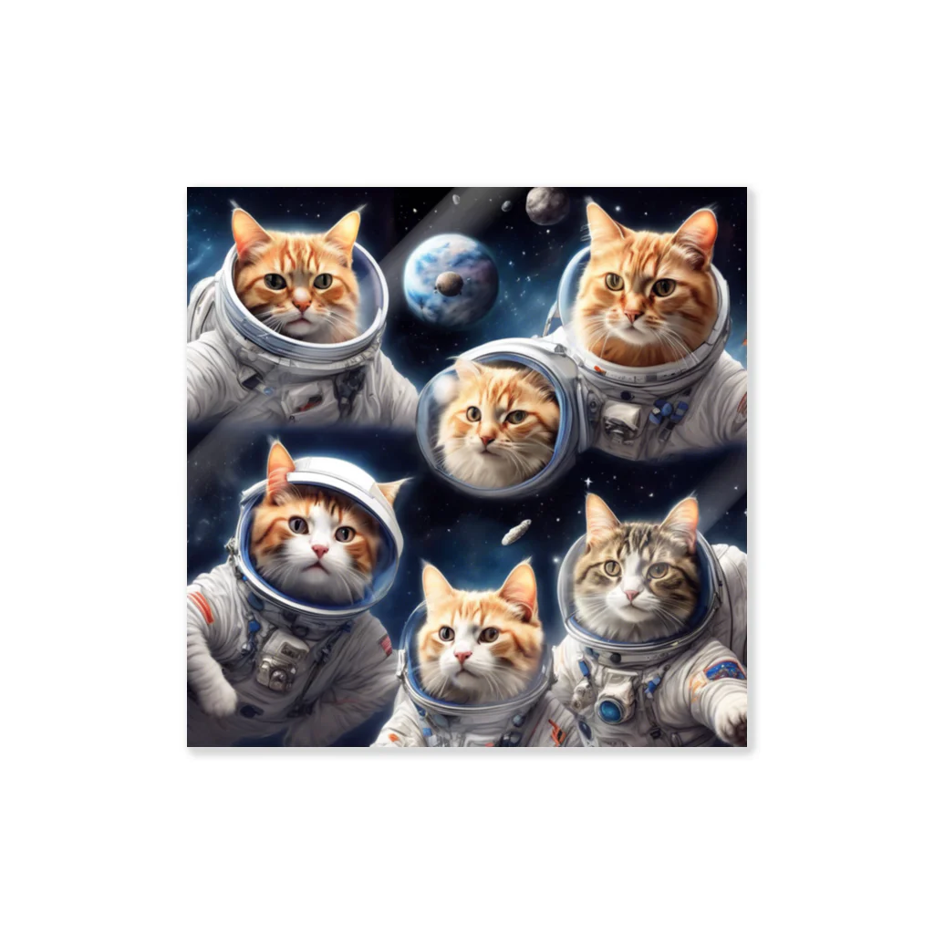 だんのんの猫の宇宙旅行 Sticker