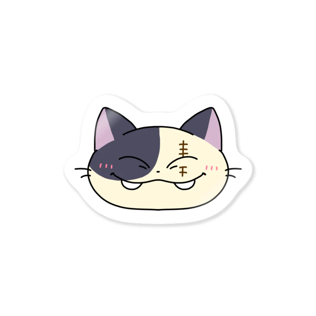 うしねこ/mochaのうしねこ Sticker