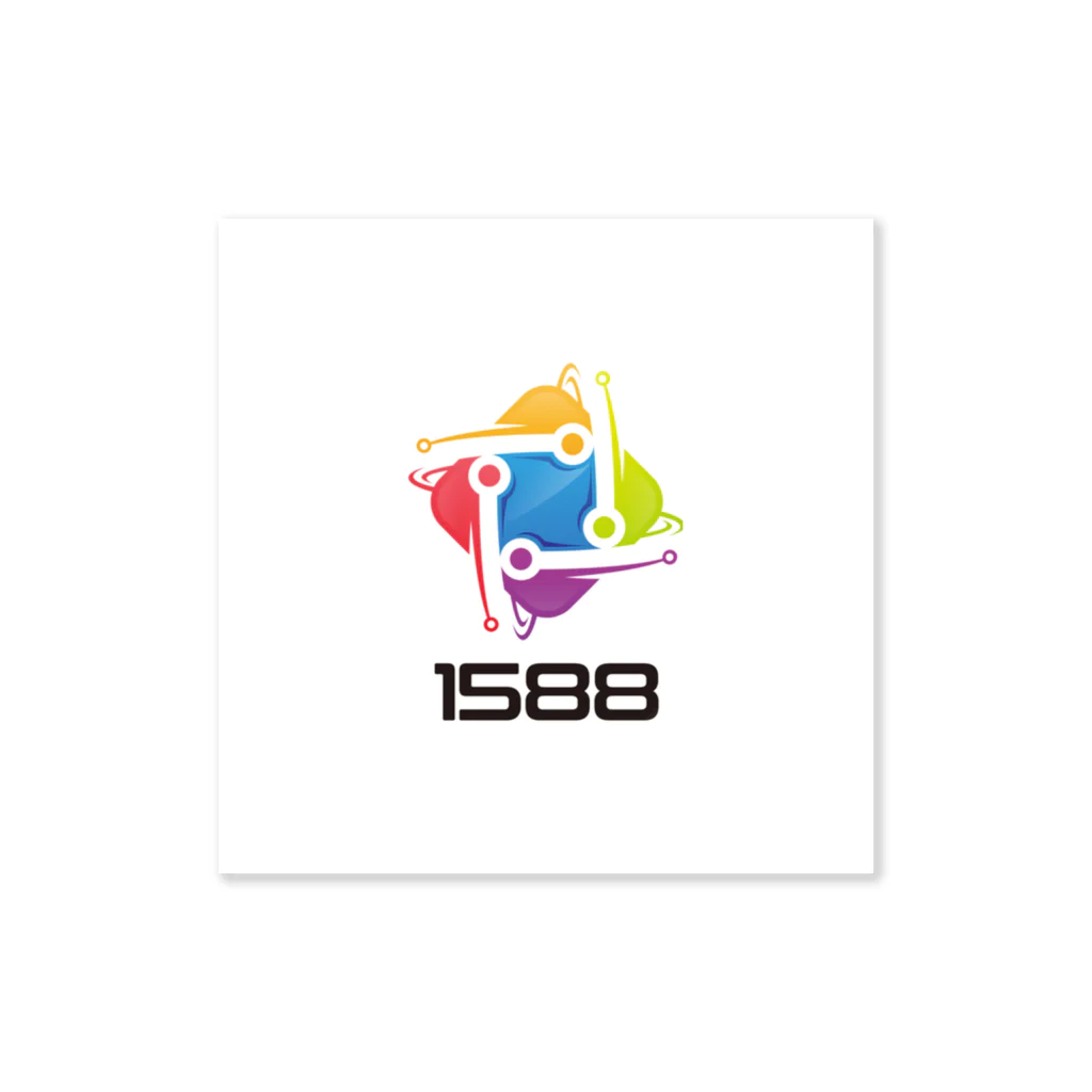 158会の1588同心協力 Sticker