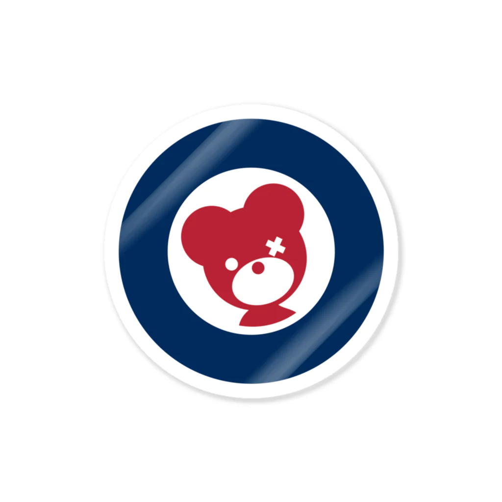 ROYAL BEAR FORCEのRoundel (Low-priced) ステッカー