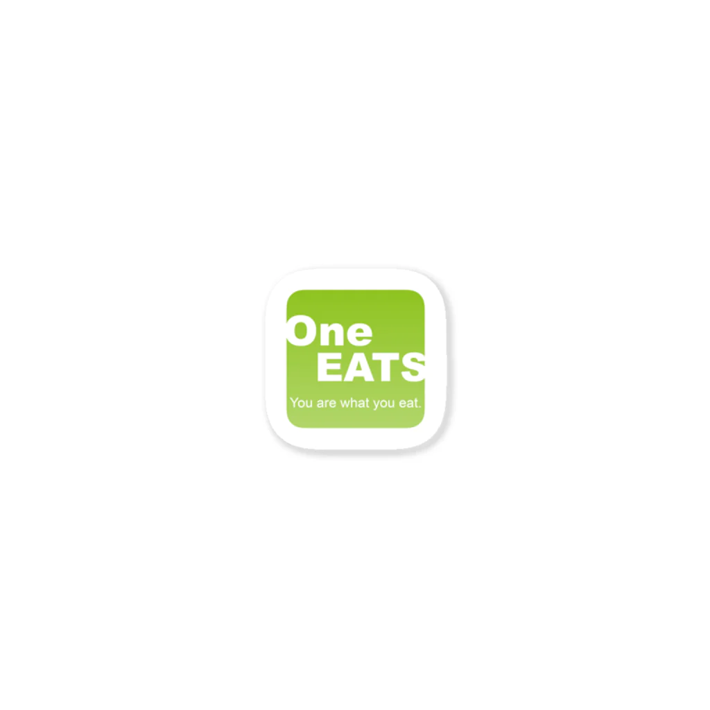 one eatsのOne    EATS（新） Sticker