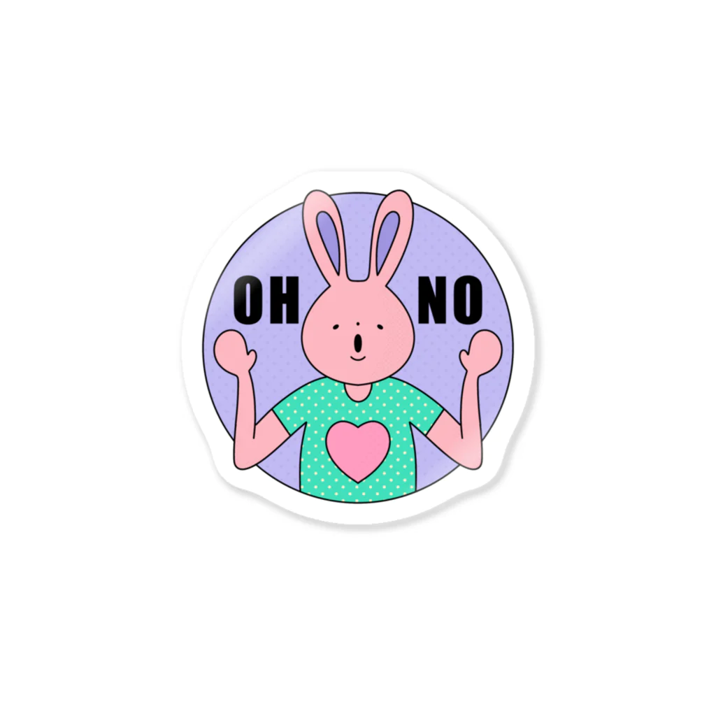 SPACE .のOH NO🐰👐🏻 Sticker