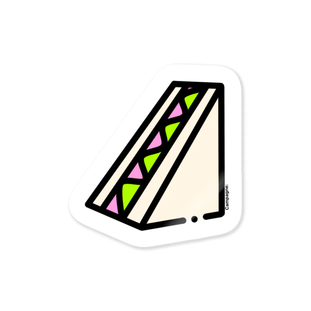 Campagne:のsandwich Sticker