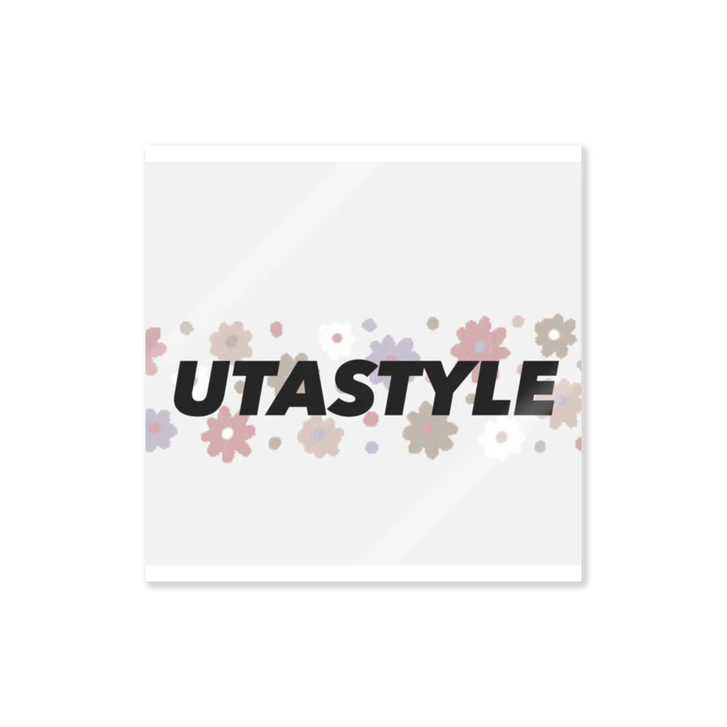 UTASTYLEのオリジナルロゴ ステッカー