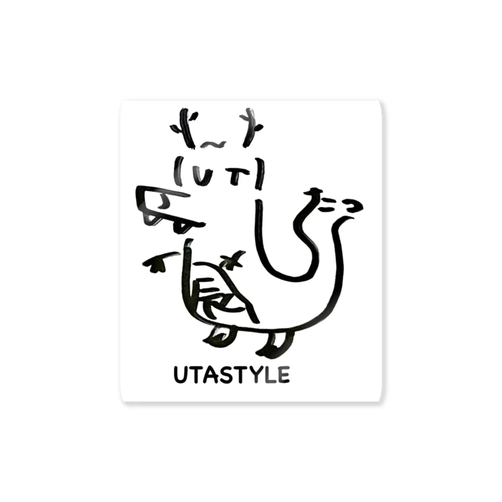 UTASTYLEの干支シリーズ【辰】 ステッカー