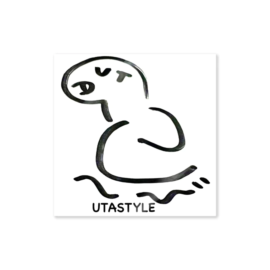 UTASTYLEの干支シリーズ【巳】 ステッカー