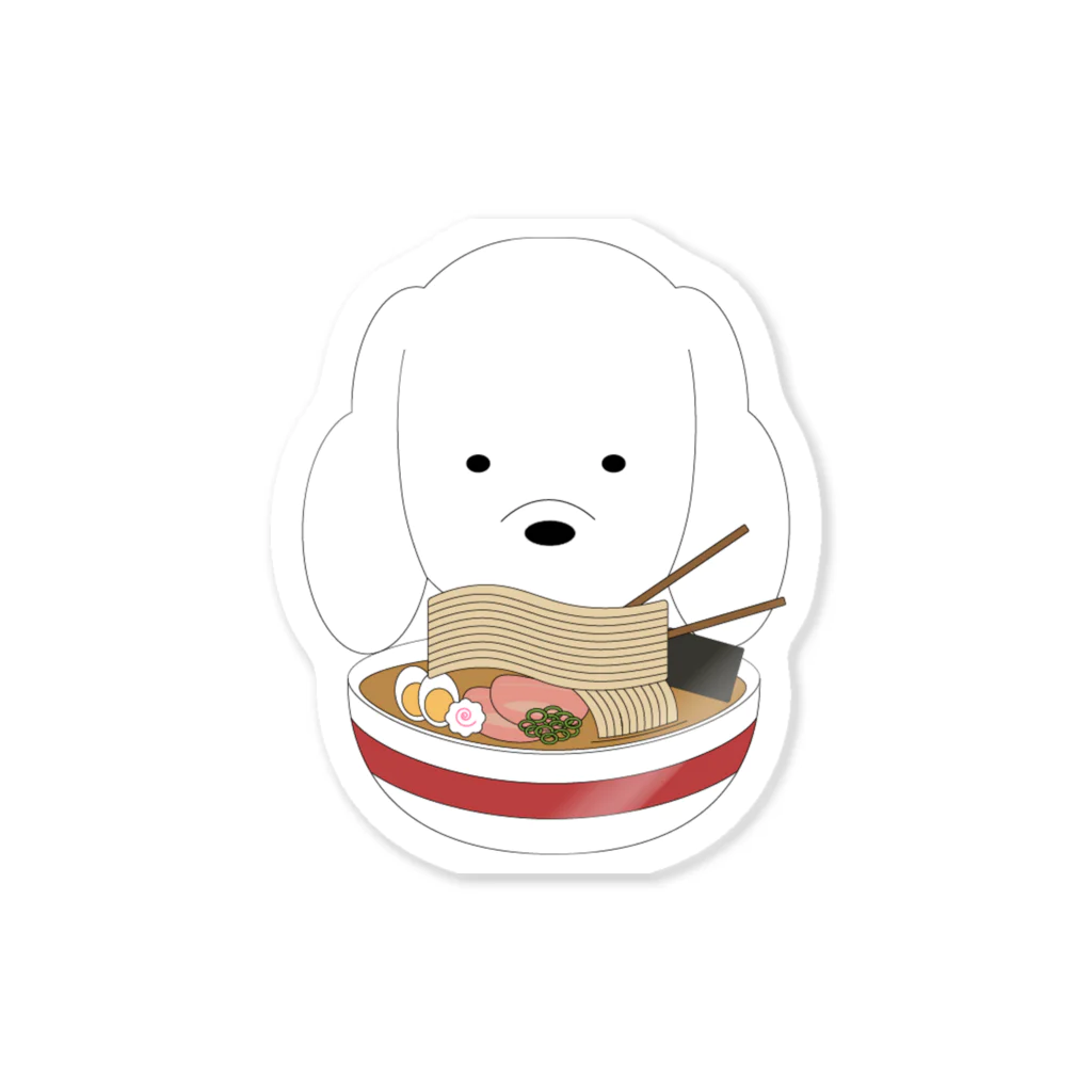 likespinachのNOODLE DOG Sticker
