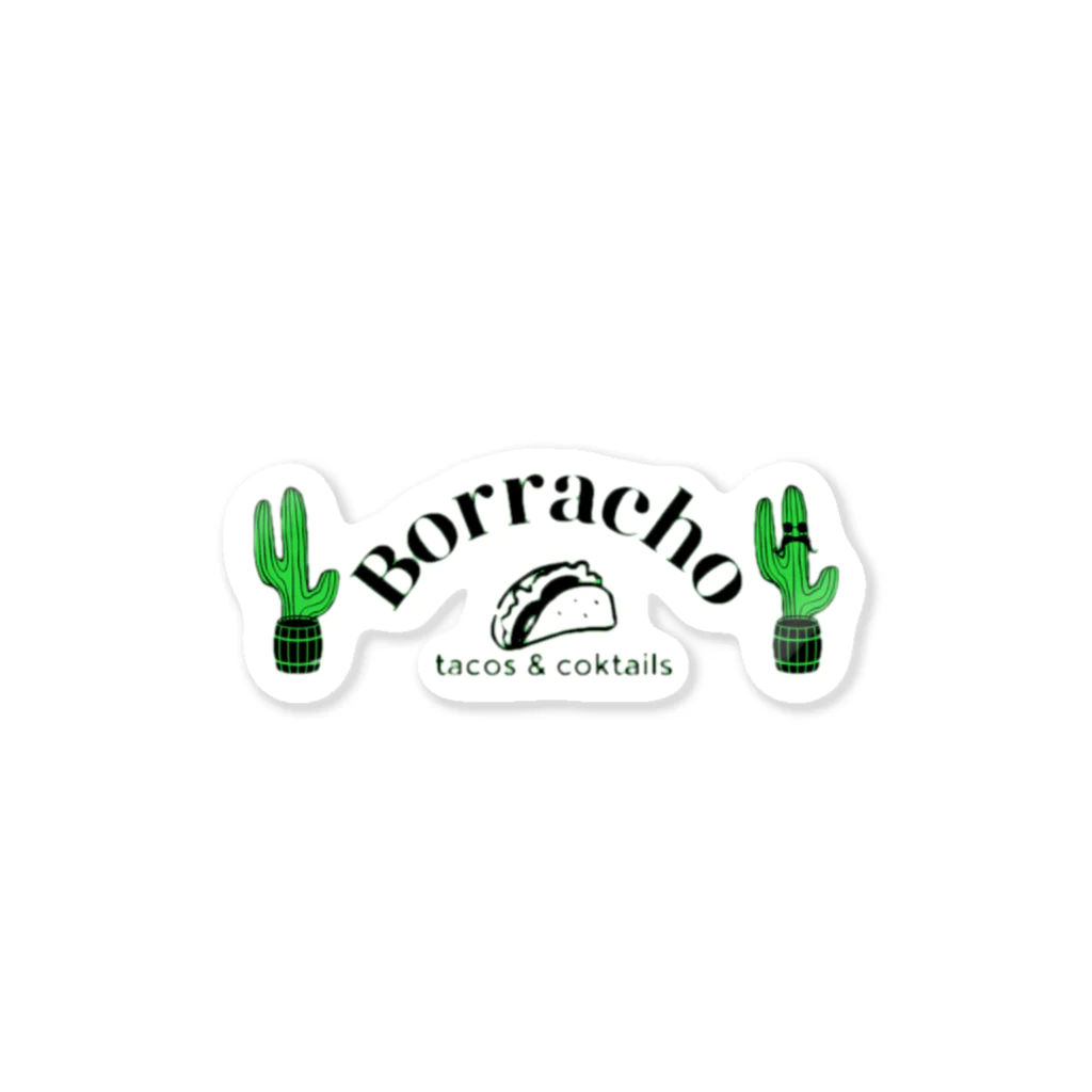 ᛞᚫᚱᚳᛁᛖ 326のBorracho logo Sticker