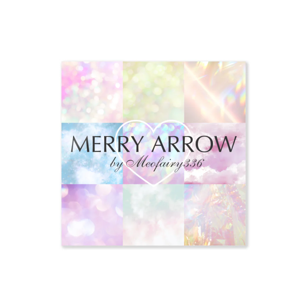 MERRY ARROW by meofairy336のMERRY ARROW LOGO Sticker