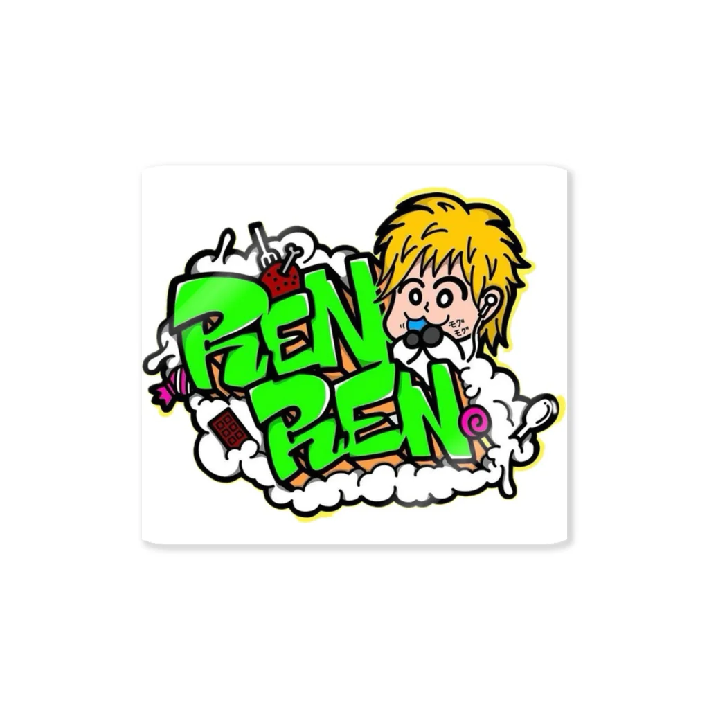 れんれんの遊び場ショップのれんれんのグッズ Sticker