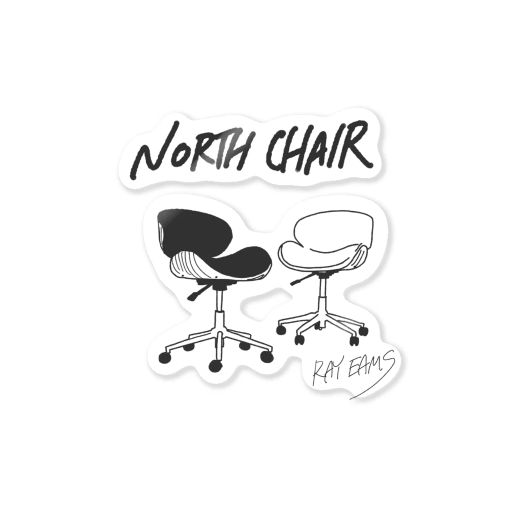 みうらあかね ｜MIURA AKANEのNORTH  CHAIR  Sticker