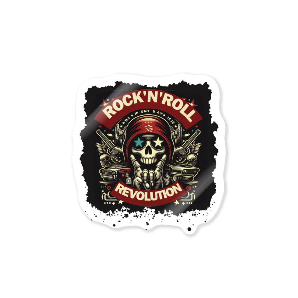 ロック堂の革命 Sticker