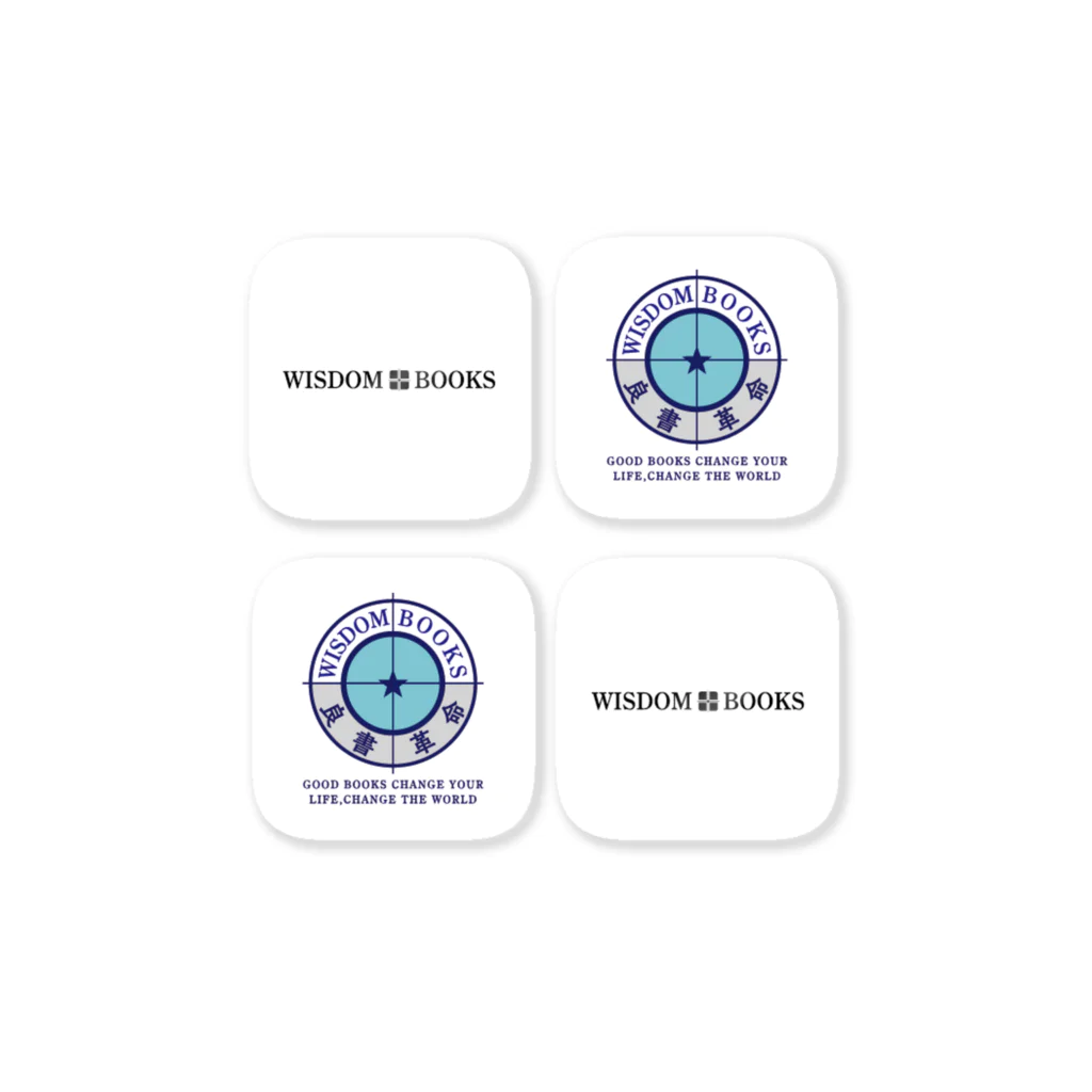 WISDOMBOOKSのWISDOM BOOKS ステッカー Sticker