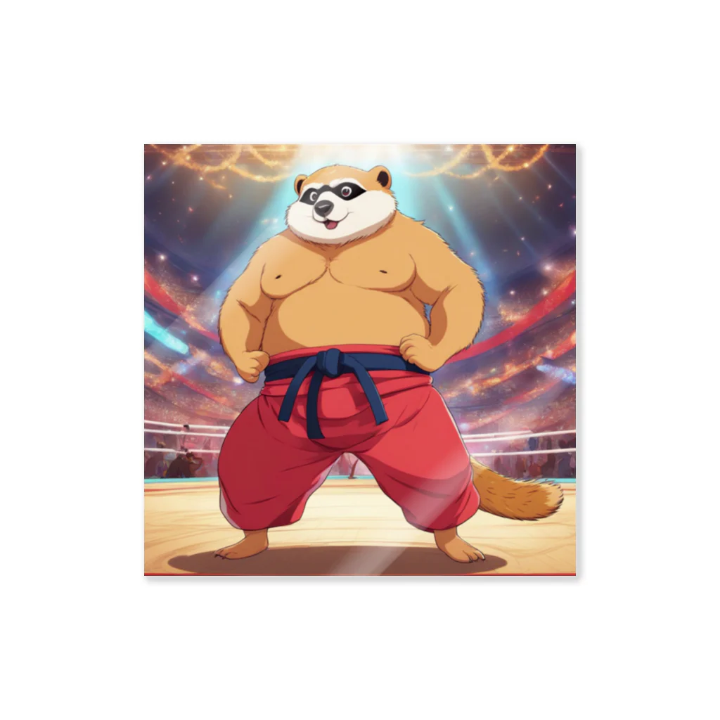 ASWのアニマル相撲レスラーズ/Animal Sumo Wrestlers Sticker