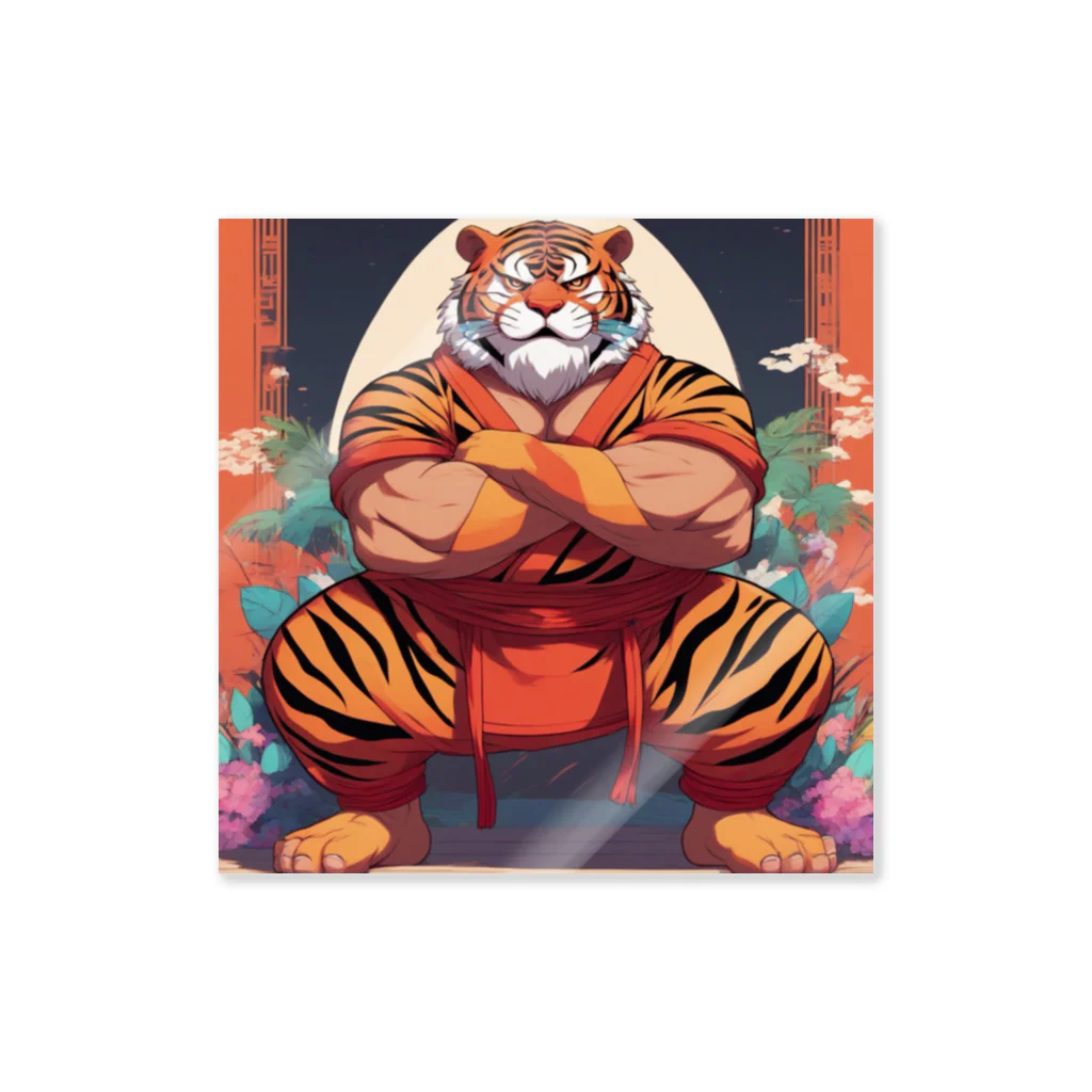 ASWのアニマル相撲レスラーズ/Animal Sumo Wrestlers Sticker