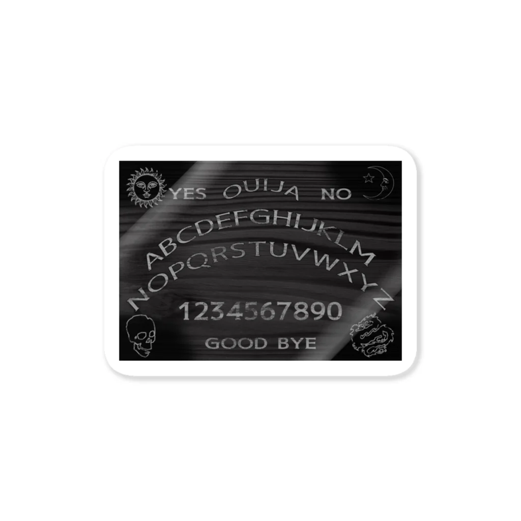 Ａ’ｚｗｏｒｋＳのBLACK OUIJA BOARD Sticker